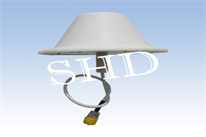Omni-directional antenna suction a top